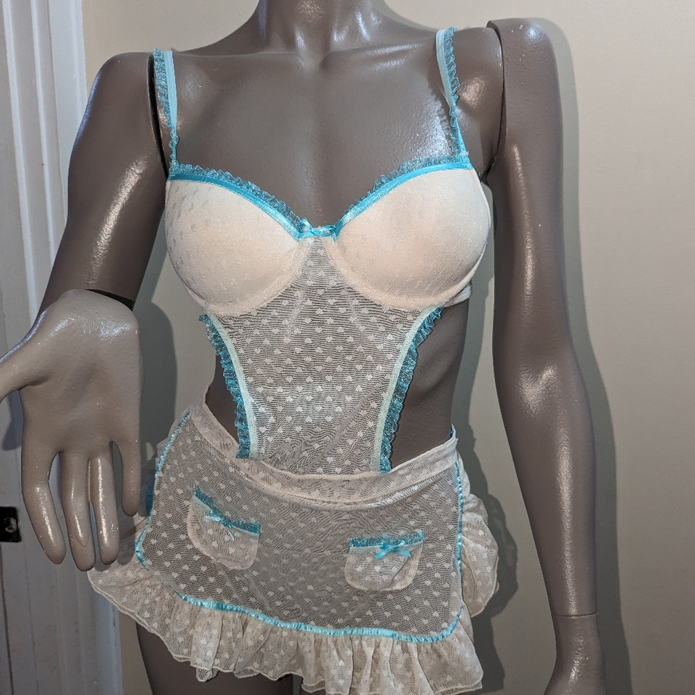 Victoria’s Secret Maid Costume Slip 34b